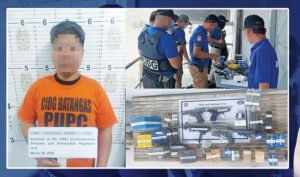 CIDG NABS QUARRY MANAGER,  SEIZES LOOSE FIREARMS IN BATANGAS