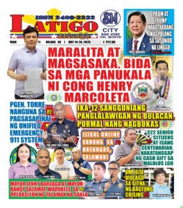 LATIGO JULY 14-20, 2025