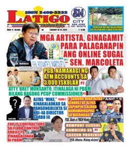 LATIGO AUGUST 18-24, 2025